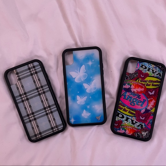 bundle of three iphone xr wildflower cases - Picture 1 of 1